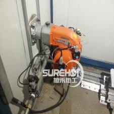 河北廊坊某烤漆流水線 百得燃燒器安裝調試