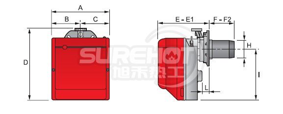 利雅路GULLIVER BS3D外形尺寸圖